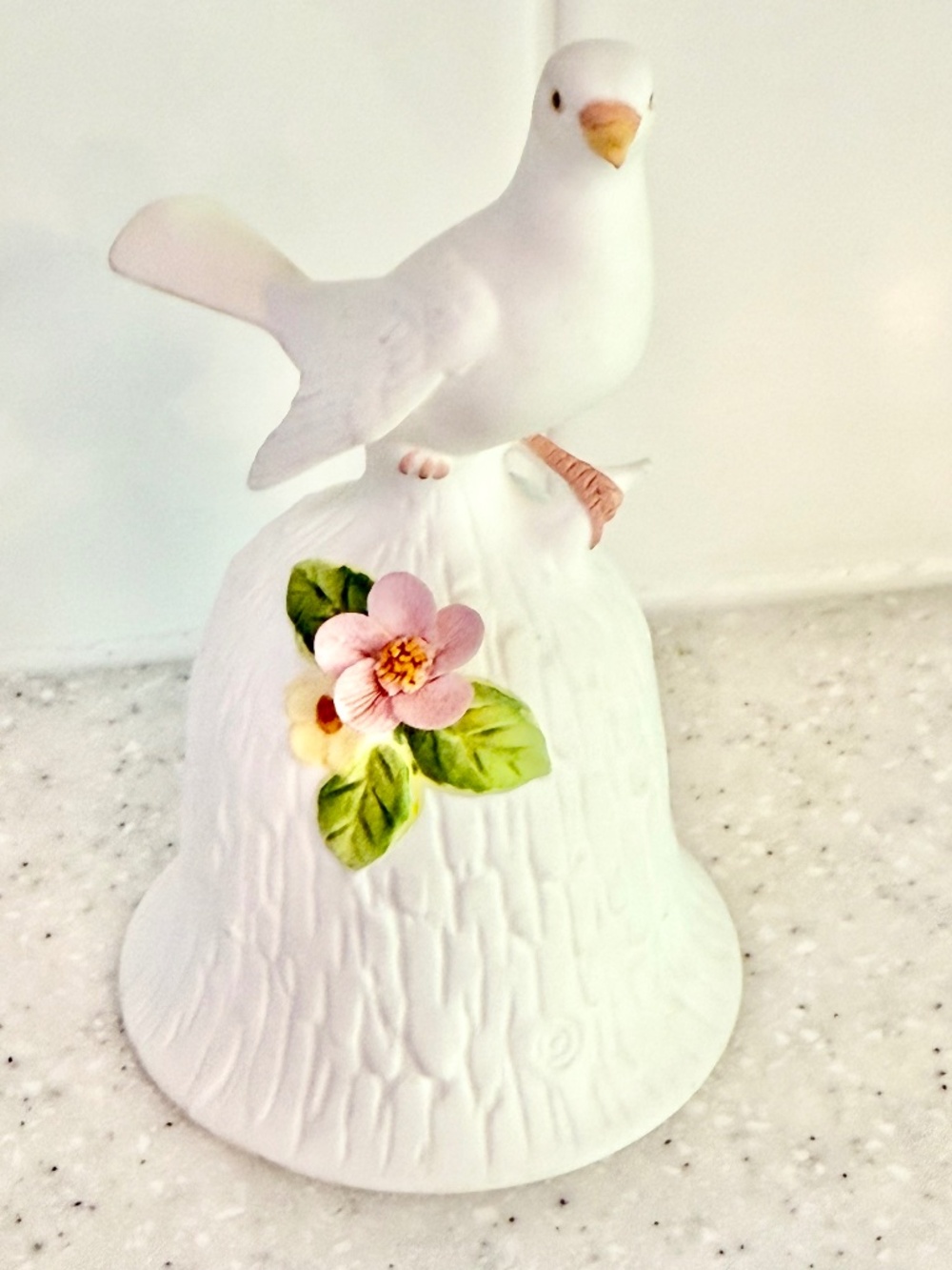 Towle bone china bird on bell